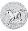 AUS/ 1 dolar, Calul Brumby,1uAg, 2024, Australia