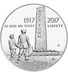  1/2 dolar,Monument,inscripţii,2017, SUA