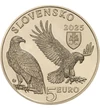 5 euro Stemă acvila de câmp val.nom.  cupru nichel 191 g Slovacia 2025