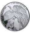 PNG/ 1 kina,Pasărea paradisului,Ag,2023, Papua Noua Guinee
