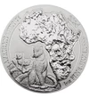 RUAN/ 50 franci, Leoparzi, 1uAg, 2024, Ruanda
