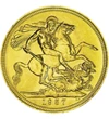  1 sovereign,Elisabeta II, Au,1957-68, Marea Britanie