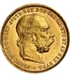  10 coroane,Francisc I, laur,1892-1906, Monarhia Austro-Ungară