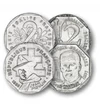 4 x 2 franci    0 Franţa 1993-1998