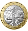5 euro, Zodia Balanţă, constelaţie, cupru, nichel, 11,7 g, Franţa, 2026
