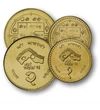 1, 2, 5, 10 rupii, ,  , 0, Nepal, 1997