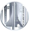 10 euro, Concorde, turnul Eiffel, , argint de 333/1000, 13 g, Franţa, 2026