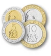 50 cenţi, 1, 5, 10 şilingi, ,  , 0, Kenya, 2005-2010