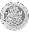 GB/ 10 lire, Taurul Clarence,10uAg,2023, Marea Britanie