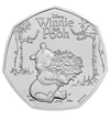 0,5 lire, Winnie-the-Pooh cu un buchet de flori, cupru, nichel, 8 g, Marea Britanie, 2026