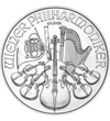 1,5 euro, Filarmonicii din Viena,instrum. muzicale, argint de 999/1000, 31,1 g, Austria, 2026