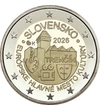 2 euro, Castelul Trenčín, paletă, mască, , cupru, nichel, 8,52 g, Slovacia, 2026