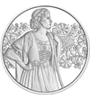 10 euro, Femeie austriacă în port popular, loden, argint de 925/1000, 15,55 g, Austria, 2026