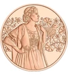10 euro, Femeie austriacă în port popular, loden, cupru, nichel, 15 g, Austria, 2026