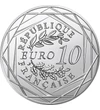 10 euro Coroană de stejar cu laurival.nom. argint de 333/1000 13 g Franţa 2026