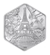 10 euro, Turnul Eiffel, Regele Soare, , argint de 500/1000, 17 g, Franţa, 2026
