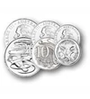 5, 10, 20, 50 cenţi 1, 2 dolari, ,  , 0, Australia, 2025