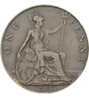 1 penny Eduard al VII-lea al Regatului Unit bronz 945 g Marea Britanie 1902-1910