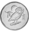 STIL/ 1 liră,Ilustr. bufniţă,1uAg,2024, Insula Sfânta Elena