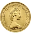  1 sov., aur, Elisabeta II, 1974-1984, Marea Britanie
