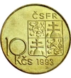  10 korona Masaryk 1990-93 Cehoslovacia
