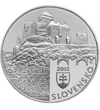  20 euro,Cast. Trenčin,Ag,proof,2012, Slovacia
