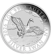 1 dolar, Lebădă care îşi ia zborul, , fineţe, argint de 999,9/1000, 31,1 g, Australia, 2026