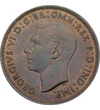 1 penny Portretul lui George al VI-lea cupru nichel 945 g Marea Britanie 1937-1948