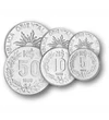 5, 10, 50, 100, 200, 500 peso nou, ,  , 0, Uruguay, 1989