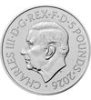 5 lire Charles al III-lea val. nom.  cupru nichel 2828 g Marea Britanie 2026