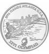  100 lei, Olimpiadă Canotaj, Ag, 1996, România