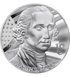 10 euro George Washington steag val.nom. argint de 999/1000 222 g Franţa 2026