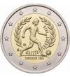 2 euro, Fotbalist, coroană de laur, cupru, nichel, 8,52 g, Slovacia, 2026