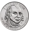 25 cenţi James Medison 1776-2026 cupru nichel 567 g SUA 2026