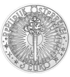 3 euro Soare cheia F  cupru nichel 16 g Austria 2026