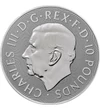 GB/ 10 lire Regele Arthur 10uAg 2024 Marea Britanie