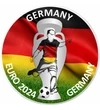 CE de Fotbal, Germania, 10 euro, argint