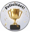 // Felicitări - medalie ocazie, cupă, felicitare personalizată, ambalată exclusiv // 