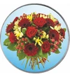 // Ziua Mamei, buchet de flori, medalie ocazie, ambalată exclusiv // 