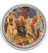 Intrarea lui Iisus în Ierusalim, medalie pe ARGINT PUR