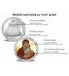 Icoane şi Sfinţi - Medalii pictate splendide pe ARGINT PUR 
