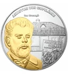 Ion Creangă, medalie pl. cu aur şi argint