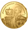 medalii  calitatea proof  Făuritori de ţară  Carol I şi Ferdinand I  înnobilate cu aur pur  România    Carol I a fost domnitorul ţării din 10 mai 1866. A obţinut independenţa ţării  a redresat economia şi a pus bazele Dinastiei Române.