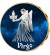 Fecioară, medalie zodiac, ambalată exclusiv 