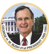 George H. W. Bush - al 41-lea preşedinte al SUA, 1 dolar, SUA
