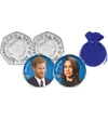 // 50 pence, Marea Britanie, 2012 // Meghan Markle şi prinţul Harry s-au căsătorit pe 19 mai 2018. Au trecut numai doi ani şi au luat decizia de a se retrage din casa regală. Ultima lor apariţie publică a fost la data de 9 martie, iar la sfârşitul lunii m