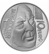  10 euro, Ján Cikker, Ag, bu, 2011 Slovacia