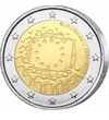  2 euro,Steagul Europei,Slovacia,2015 Slovacia