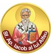 // 50 cenţi, Sfântul Apostol Andrei, CuNi, UE, 2002-2018 // Sf. Apostol Andrei a fost printre primii ucenici ai lui Hristos. După Pogorârea Sfântului Duh, prin tragere la sorţi, Apostolii au primit teritoriile unde să predice, astfel, Sf. Andrei a ajuns ş