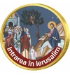 Minunile lui Iisus, Intrarea în Ierusalim - monedă pictată, 50 cenţi, UE 